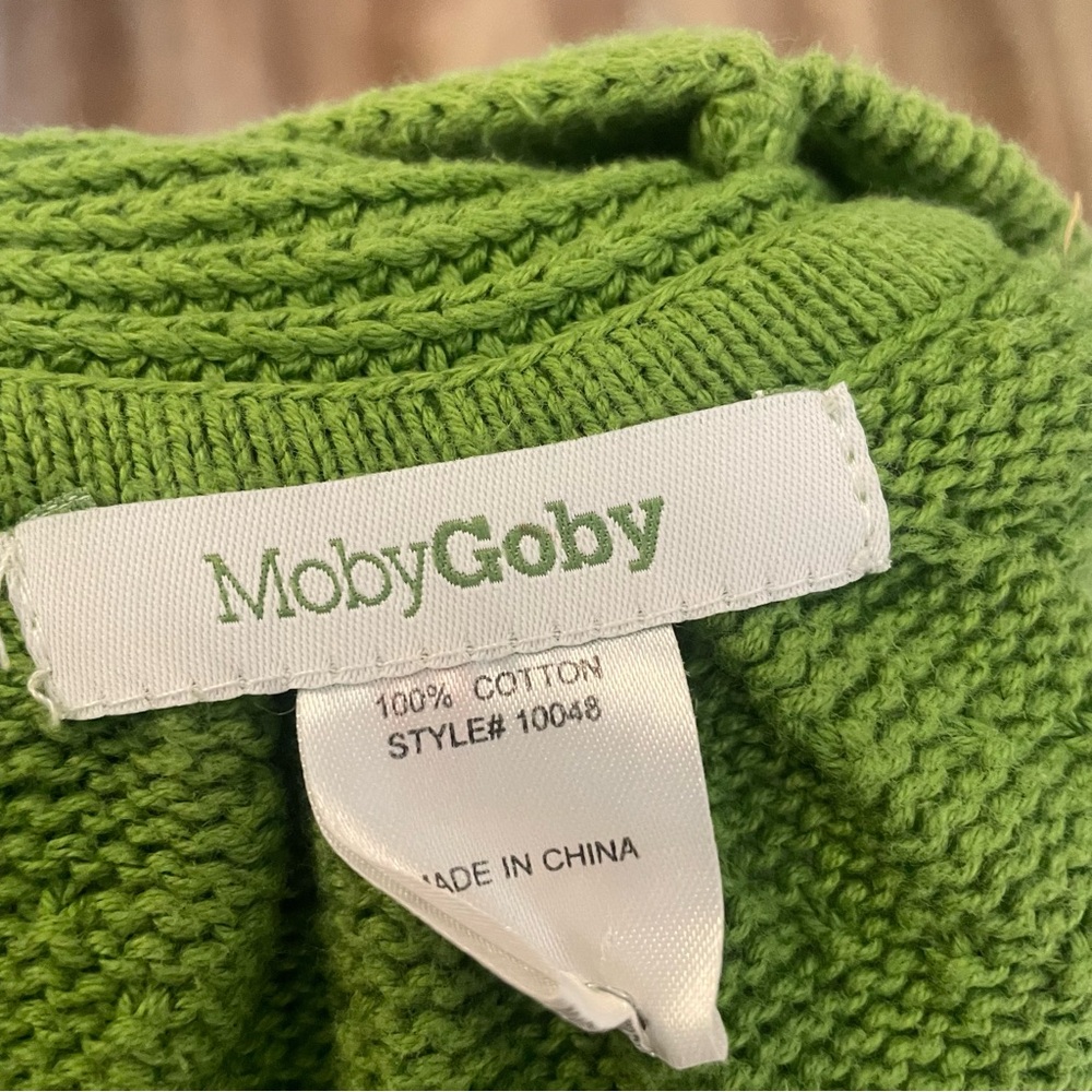MobyGoby Chunky Knit Cardigan Sweater - Picture 7 of 9
